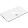 Leroy Merlin Piatto doccia in ceramica PUNTO bianco L 140 x L 80 x H 3.5 cm lucido