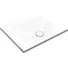Leroy Merlin Piatto doccia in ceramica PUNTO bianco L 90 x L 70 x H 3.5 cm opaco