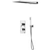 GATTONI RUBINETTERIA Kit incasso doccia Soffio c/GBOX cromo