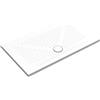 Leroy Merlin Piatto doccia in ceramica PUNTO bianco L 120 x L 70 x H 3.5 cm opaco