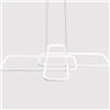 Leroy Merlin Lampadario LED neoclassico Nata bianco, luce naturale 4300 lumen