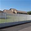 Leroy Merlin Pannello a rete rigida grigliato orsogrill in acciaio galvanizzato grigio chiaro L 2 x H 1.46 m, maglia L62x132H mm