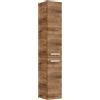 PELIPAL Colonna per mobile bagno Contea PELIPAL 2 ante P 33 x L 30 x H 168 cm rovere ribbeck