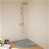 SANYCCES Piatto doccia SANYCCES in resina STRATO grigio L 90 x L 90 x H 2.7 cm opaco effetto pietra