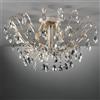 Leroy Merlin Plafoniera neoclassico Plafoniera neoclassico CESTA 5 x E14 Ø 65 cm bianco IP20, 5XE14