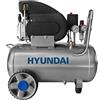 Hyundai Compressore HYUNDAI 65651 con filtro separatore di condensa 50 l, 2 hp, 8 bar