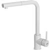 ELLECI Rubinetto da cucina con doccetta TRAIL PLUS bianco verniciato opaco ELLECI