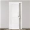 Leroy Merlin Porta interna pieghevole a libro Polaris in legno colore bianco, L 80 x H 210 cm, apertura a sinistra