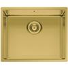 PYRAMIS Lavello integrato 1 vasca in inox oro PYRAMIS Astris L 40 x L 50 cm