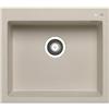 PYRAMIS Lavello integrato 1 vasca in granito beige PYRAMIS Voyager L 50 x L 57 cm