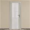 Leroy Merlin Porta interna a battente Cambridge Vetrata in vetro colore rovere grigio, L 60 x H 210 cm, apertura reversibile