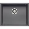 PYRAMIS Lavello integrato 1 vasca in granito grigio PYRAMIS Tetragon L 40 x L 50 cm