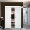 Leroy Merlin Porta interna a battente Oxford in legno colore bianco, L 120 x H 210 cm, apertura reversibile