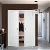 Leroy Merlin Porta interna a battente Honey in legno colore larice, L 120 x H 210 cm, apertura reversibile
