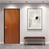 Master Porta blindata MASTER Bullet L 90 x H 210 cm in melaminico noce, apertura spingere a destra, falso telaio incluso