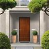 Master Porta blindata MASTER Great L 90 x H 210 cm noce apertura destra