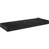 SENSEA Top per lavabo Neo SENSEA L 91 x H 10 x P 48.5 cm grigio ardesia, stratificato, effetto pietra naturale