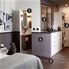 SENSEA Colonna per mobile bagno Neo SENSEA P 35 x L 30 x H 64 cm marrone