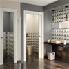 OLYMPIA CERAMICA Lavabo da appoggio Smash OLYMPIA CERAMICA quadrato in ceramica L 40 x H 14 x P 20 cm marrone opaco piletta non inclusa