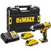 Dewalt Trapano a percussione a batteria DEWALT DCD778D2T 18V 2 batterie 2Ah + valigetta