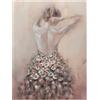 BUBOLA&NAIBO Dipinto su tela Ballerina, rosa 90 x 120 cm