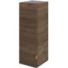 SENSEA Pensile bagno Neo rovere noce in vetro SENSEA, 1 anta apertura da sinistra P 35 x L 30 x H 90 cm