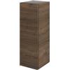 SENSEA Pensile bagno Neo marrone in vetro SENSEA, 1 anta apertura da sinistra P 35 x L 30 x H 90 cm