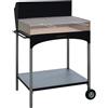 Leroy Merlin Barbecue a carbonella o legna BK8 ECO