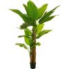 Leroy Merlin Pianta artificiale Banano in vaso di plastica H 270 cm ø 24 cm