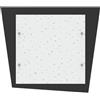 LUMICOM Plafoniera LED Skinny nero IP20 bianco naturale, 2794 lumen LUMICOM