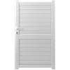 GARDENGATE Cancelletto GARDENGATE Lima bianco in alluminio bianco H 180.6 x L 100 cm