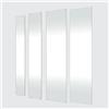 SENSEA Kit vetro per doccia ad apertura pieghevole Easy L 80 x H 190cm, Sp. 6 mm