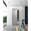 Leroy Merlin Porta interna a battente Incanto V in legno di abete colore bianco, L 70 x H 210 cm, apertura a sinistra
