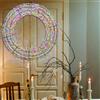 Leroy Merlin Cerchio luminoso marrone 6000 lampadine LED led multicolore L 0.9 m x H 75 cm