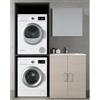 Leroy Merlin Scocca per base sottolavabo Desi grigio ombra L 70 x H 90 x P 66 cm
