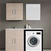 Leroy Merlin Scocca per base sottolavabo Desi grigio ombra L 70 x H 90 x P 49 cm
