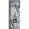 Leroy Merlin Porta scorrevole destra Butterfly in inox bianco, L 96 x H 215 cm, con binario Lux