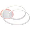 Leroy Merlin Plafoniera LED Malena Ø 40 cm bianco IP20 cct da bianco caldo a bianco freddo con regolazione di temperatura, 4500 lumen