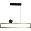 Leroy Merlin Lampadario LED design Elly dorato, luce calda 3000 lumen