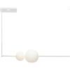 Leroy Merlin Lampadario LED design Demy bianco, luce con 3 temperature di colore 3000 lumen