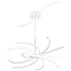 Leroy Merlin Lampadario LED design Anuk bianco Ø70cm, luce con 3 temperature di colore 7000 lumen