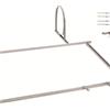 Bosch Supporto per pannello fotovoltaico BOSCH WSA2 in alluminio ideale per tetto in tegole e parete