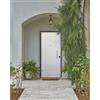 Master Porta blindata MASTER Sweet L 90 x H 200 cm bianco apertura sinistra