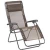 LAFUMA MOBILIER Lettino senza cuscino RELAX RSXA LAFUMA MOBILIER in acciaio grigio e seduta grigio