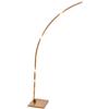 NOVECENTO Lampada da terra LED Teddy oro, luce bianco naturale NOVECENTO
