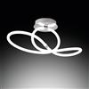 NOVECENTO Plafoniera LED Handy cromo IP20 bianco naturale NOVECENTO