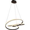 Leroy Merlin Lampadario LED neoclassico Lind nero Ø60cm, luce naturale 6100 lumen