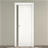 COOPLEGNO Porta interna scorrevole Nobel in legno colore bianco, L 70 x H 210 cm, apertura reversibile