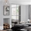Leroy Merlin Kit anta scorrevole con binario Hollywood 2 ante grigio L 120 x H 270 cm