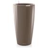 LECHUZA Vaso autoirrigante Rondo Premium LECHUZA in polipropilene tortora H 75 x ø 40 cm
